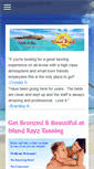 Mobile Screenshot of islandrayz-tanning.com